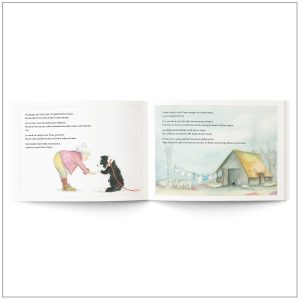 Kinderboek Snow - binnenkant