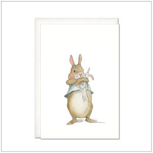 Kaart versturen - postcard - baby konijntje 2