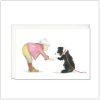 Kaart versturen - postcard -bordercollie vriendschap
