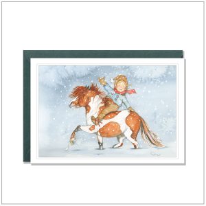 Kerstkaart versturen - pony