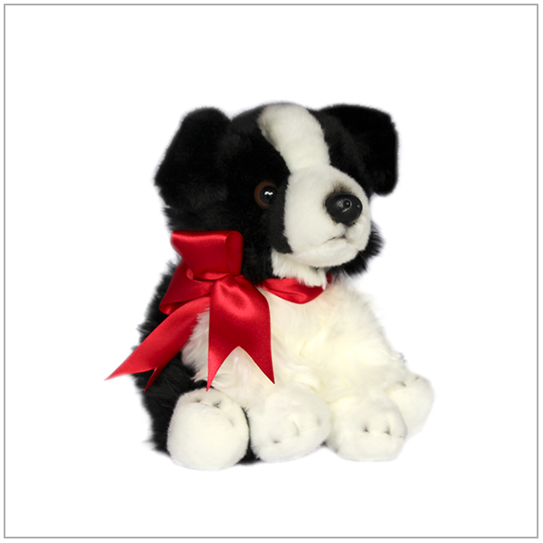 Bordercollie knuffel Snow