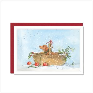 Kerstkaart-versturen-teckel