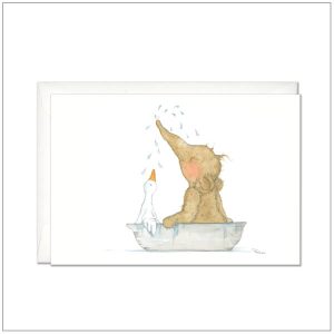 Kaart-versturen-postcard-olifant-in-badje