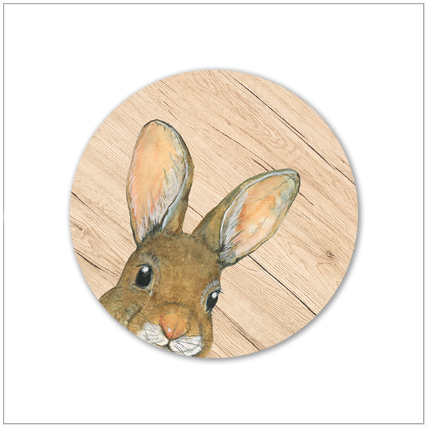 Onderzetter - konijn