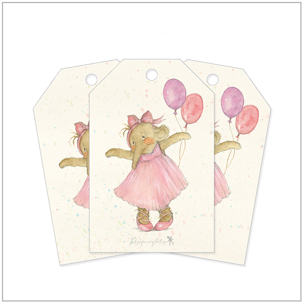 Cadeaulabels - naamlabels verjaardag olifant Cadeaulabels - naamlabels verjaardag olifant