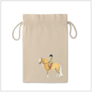 Uitdeelzakjes - pony palomino