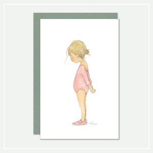 Verjaardagskaart - ballet
