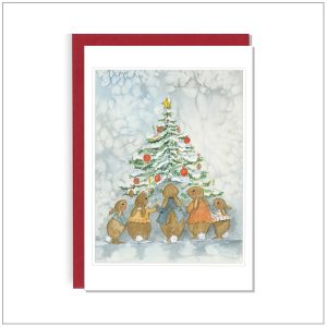Kerstkaart 2026 - Konijntjes