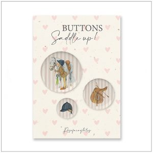 Buttons - Saddle up met kaart