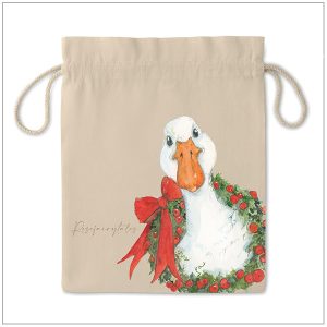 Cadeauzak Kerst gans - Verpakking kerst